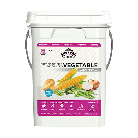 Augason Farms Vegetable Variety Bucket, 4 gal.