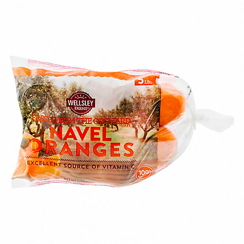 Wellsley Farms Navel Oranges, 5 lbs.
