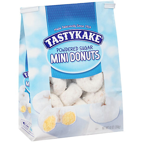 Tastykake Powdered Sugar Mini Donuts, 10 oz.