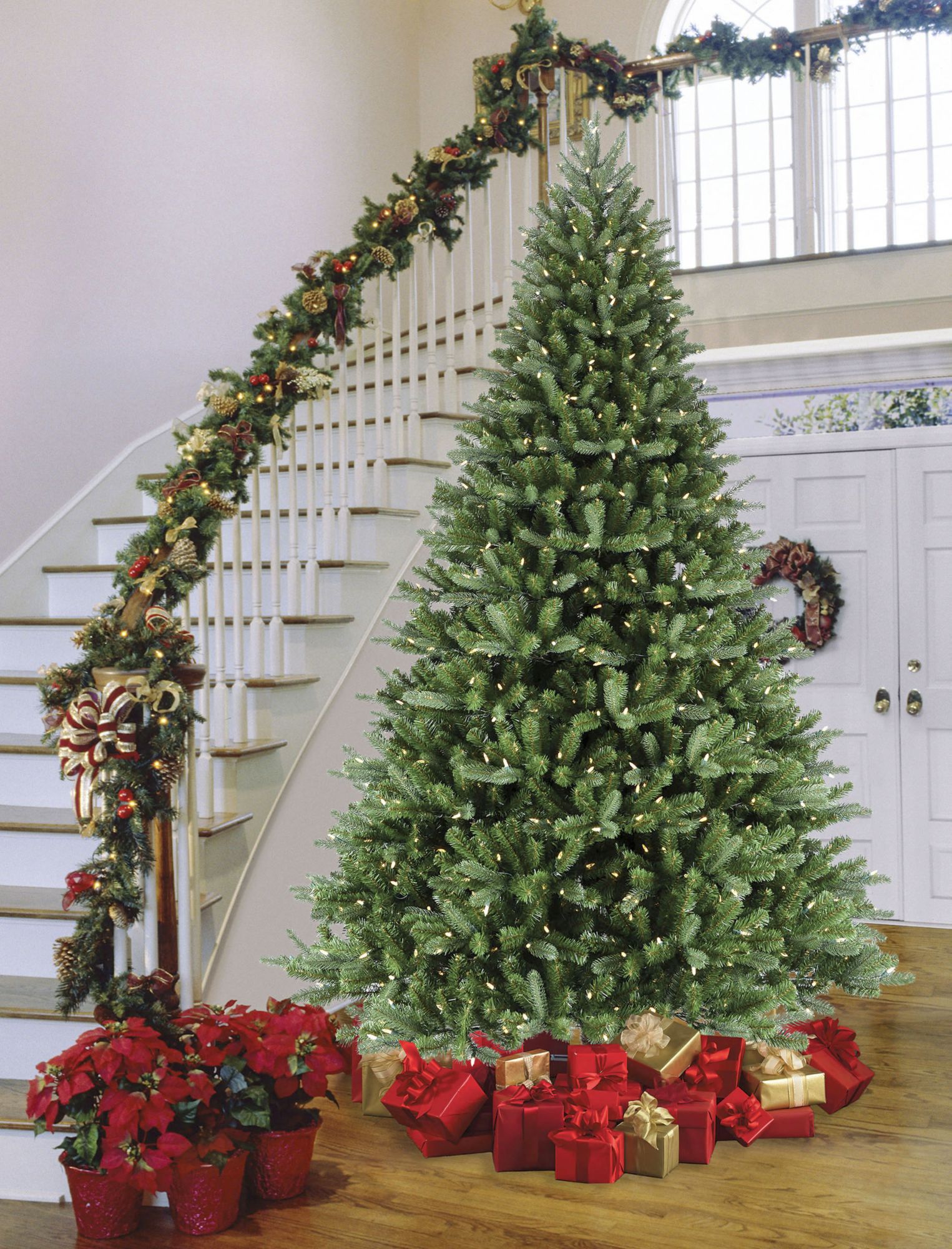 Sylvania 9' 8-Function Color Changing Prelit LED Tree