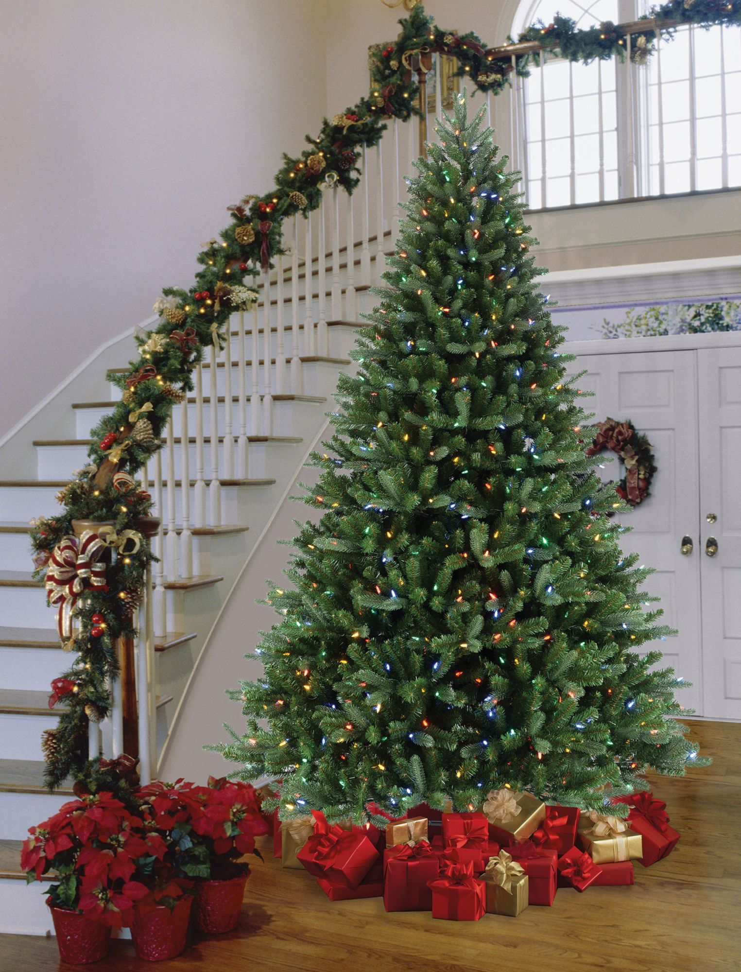 9 ft deals led christmas tree