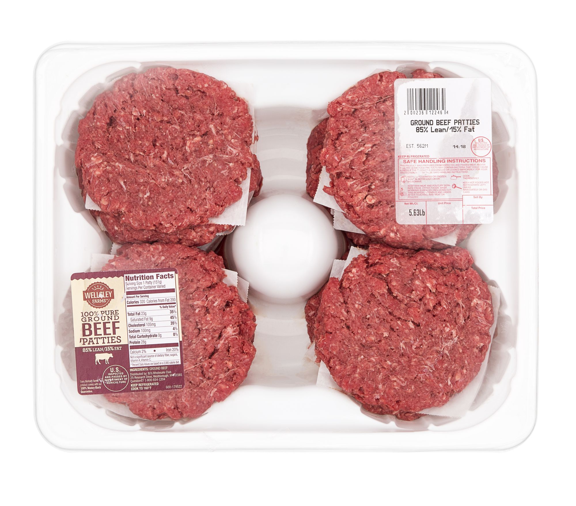 Extra Lean Ground Beef, Club Pack