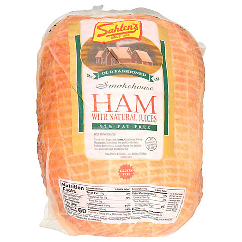 Smokehouse Ham, 0.75-1.5 lb Standard Cut
