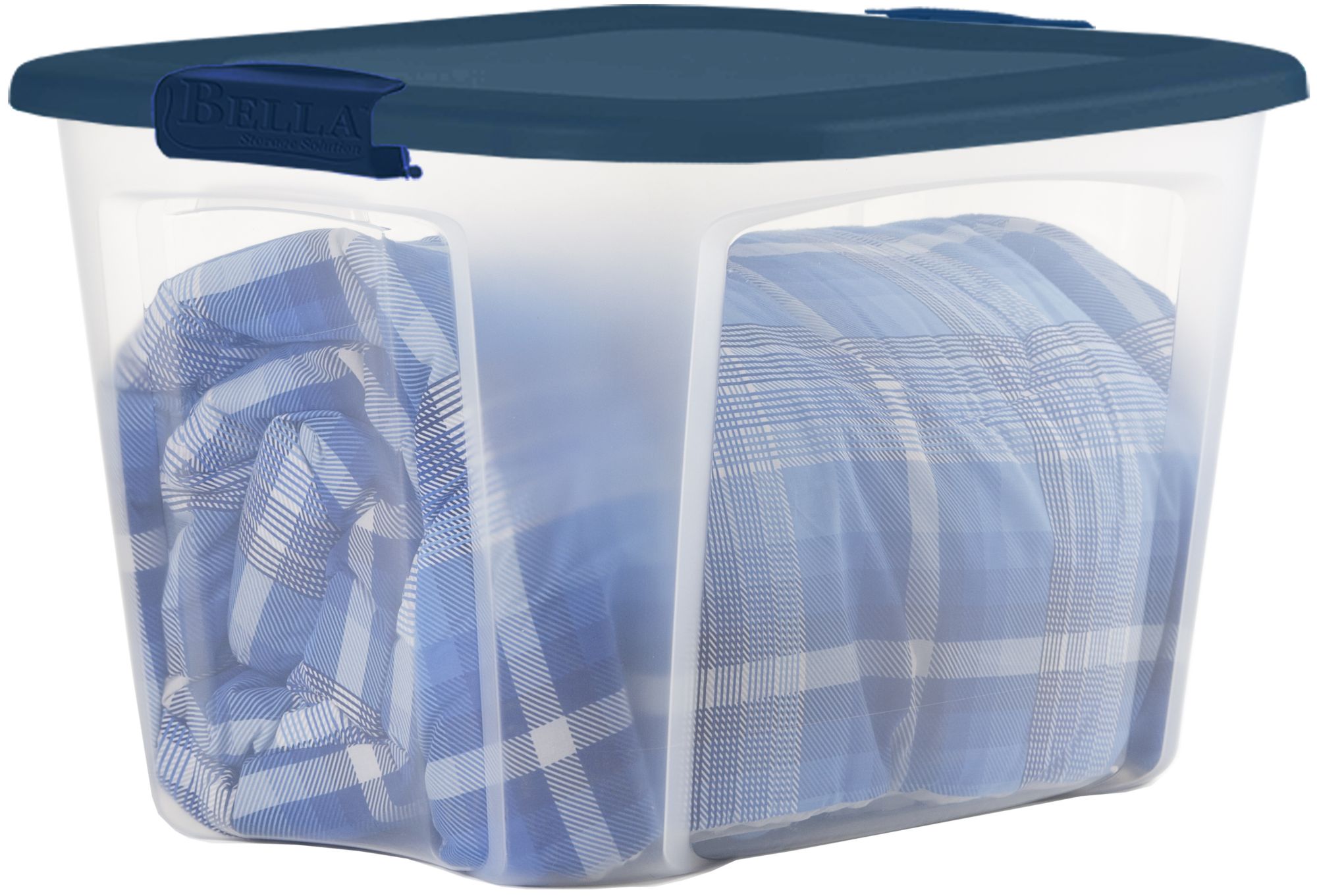 Edge 30-Gallon Storage Tote, Blue