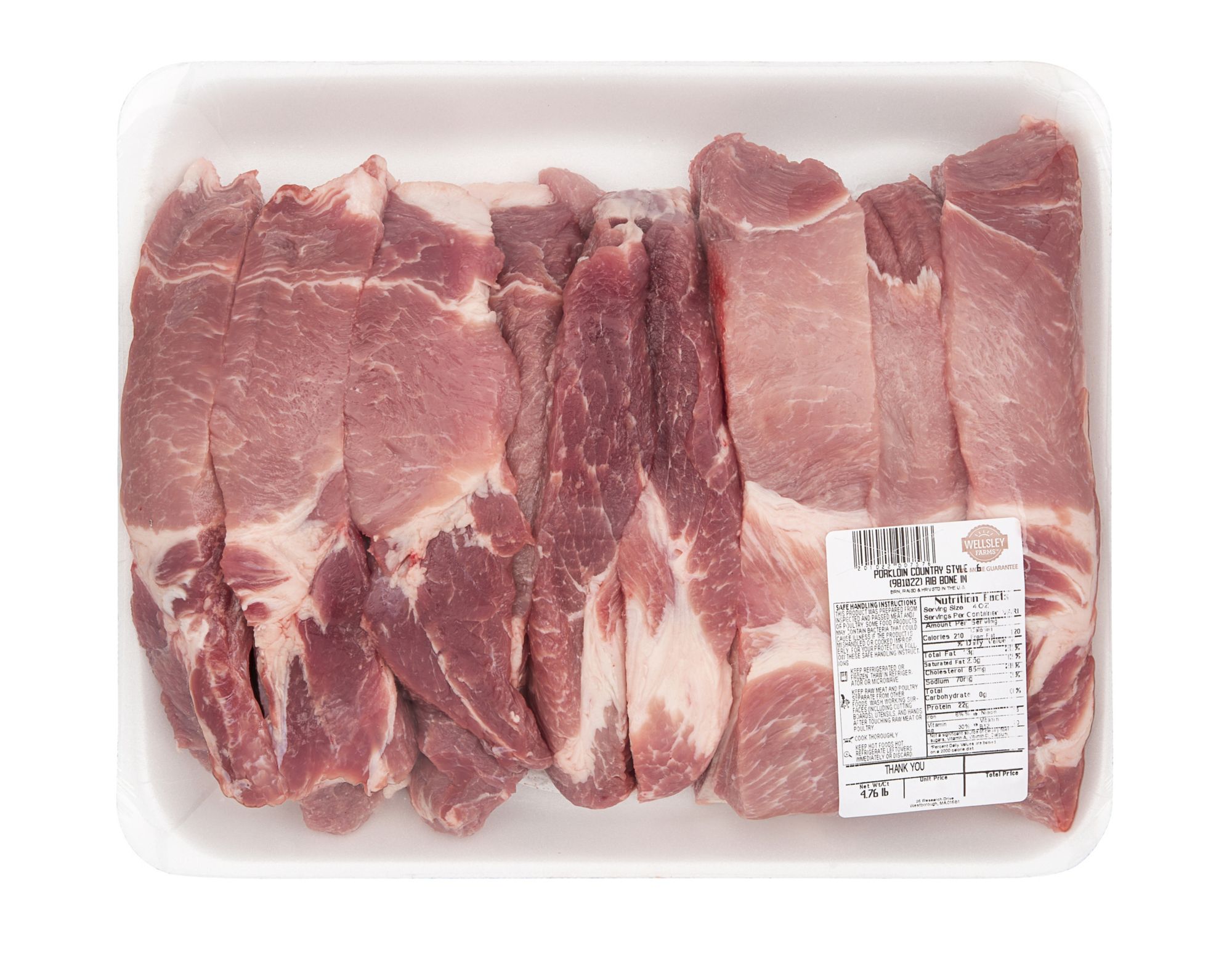 Wholesale pork clearance ribs prices