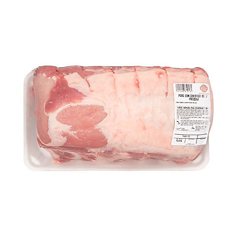 Wellsley Farms Fresh Pork Loin Bone-In Center Cut Roast,  3.75-4.5 lb