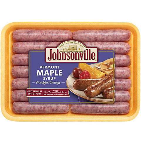 Johnsonville Vermont Maple Sausage Links,  14 ct./2.25 lbs.