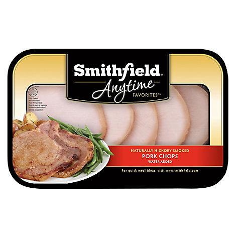 Smithfield Fully Cooked Smoked Bone-In Center Cut Pork Loins, 1.6 - 2.2 lbs.