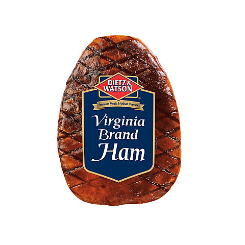 Dietz and Watson Virginia Brand Ham, 0.75 - 1.5 lbs., PS