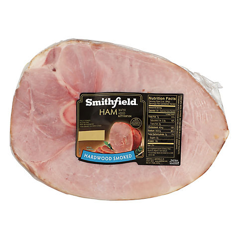 Smithfield Smoked Bone In Ham Portion, 8.5-9.5 lb
