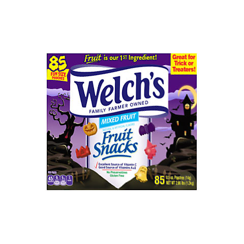 Welch's Halloween Fruit Snacks, 85 pk./0.5 oz.