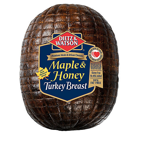 Maple and Honey Turkey Breast, 0.75-1.5 lb Standard Cut