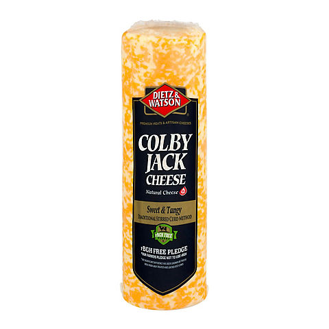 Colby Jack Cheese, 0.75-1.5 lb Standard Cut