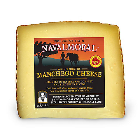 Navalmoral Manchego Cheese, 0.68-1.5 lb