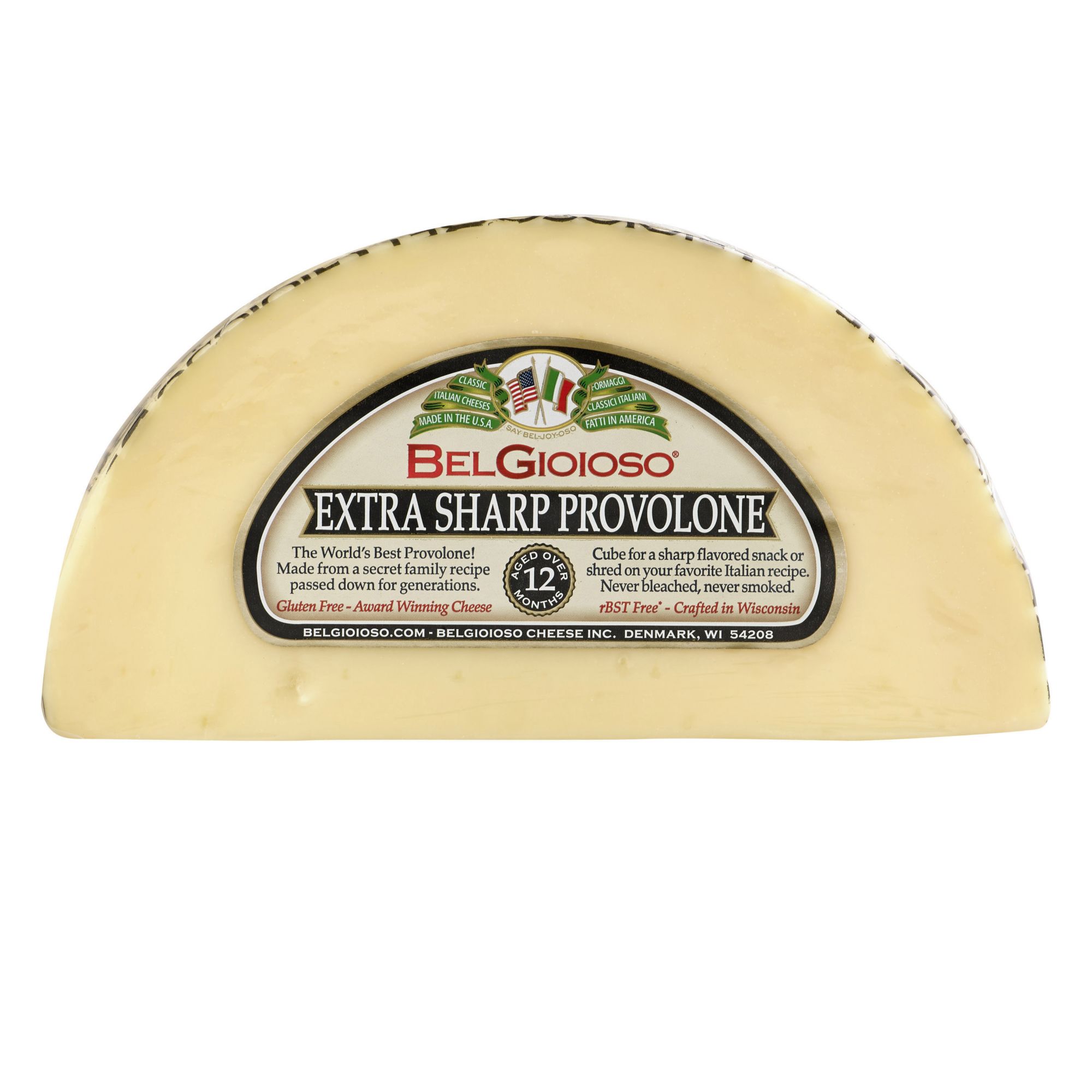 BELGIOIOSO Cheese Half Wheel Parmesan Aged, 12 Pound