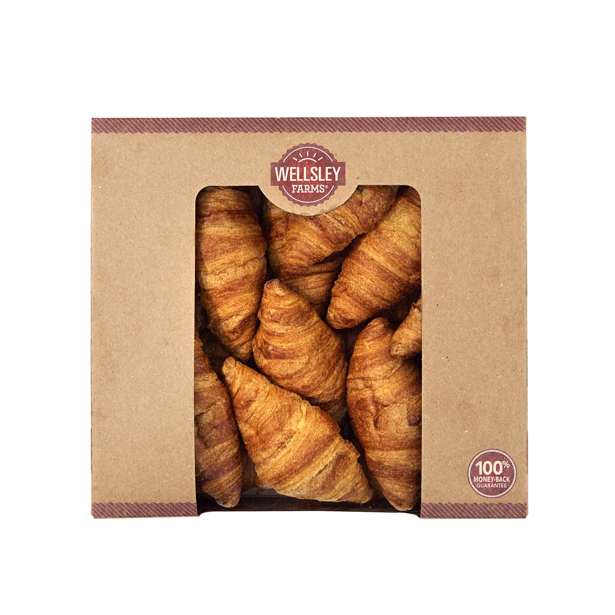 Wellsley Farms Mini Croissants, 20 ct./1.3 oz. | BJ's Wholesale Club
