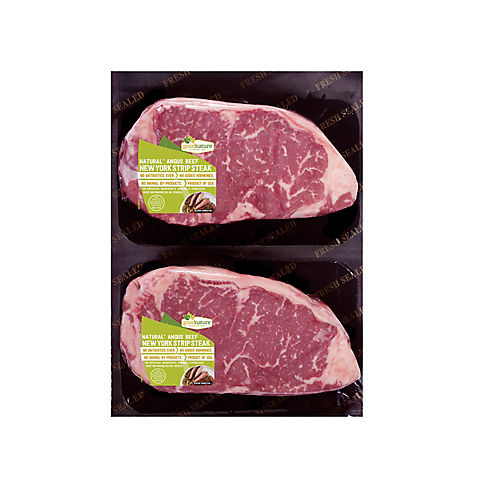 Good Nature Strip Loin Steak Boneless Natural, 1.5-2 lbs.
