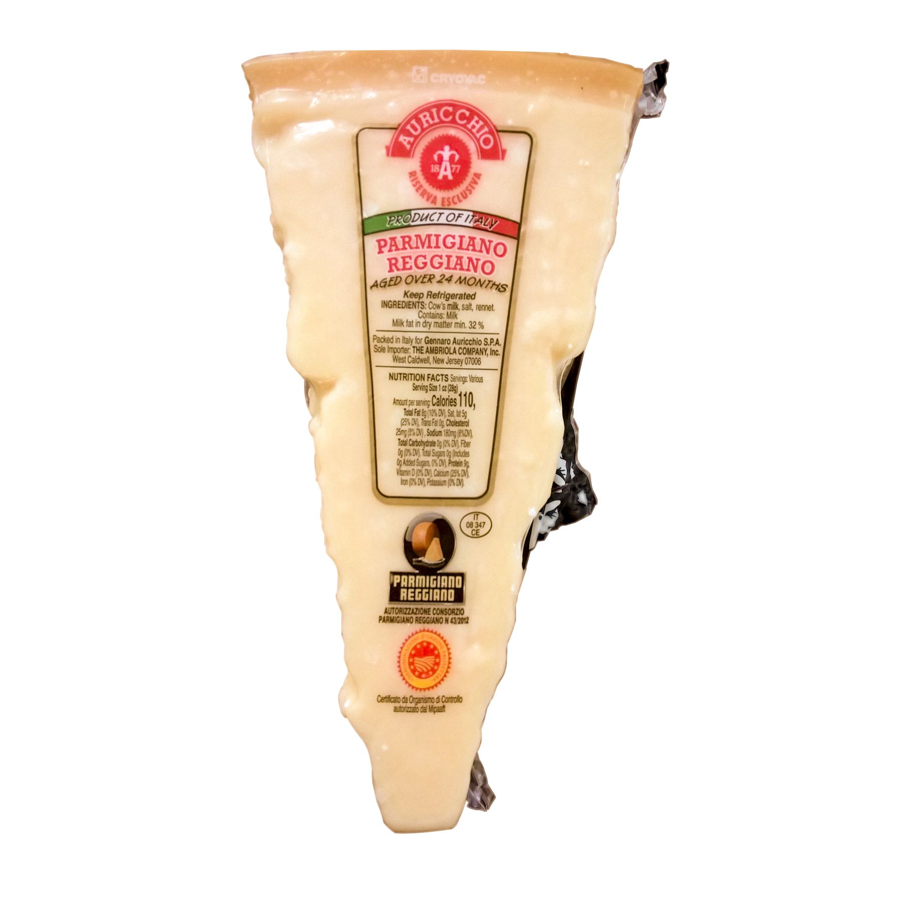 Auricchio Parmigiano Reggiano, 1-1.5 lb.