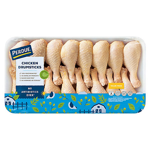 Perdue Fresh Chicken Drumsticks Value Pack,  3.75-5.5 lbs.