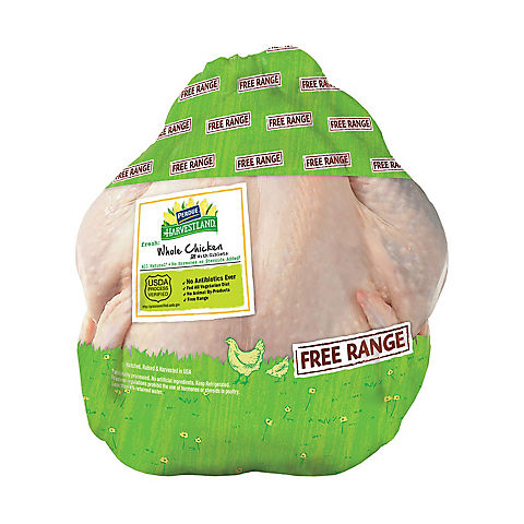 Perdue / Harvestland Free Range Whole Bird,  4.25-6 lbs.