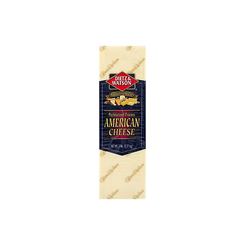 Dietz and Watson White American Cheese Loaf, .75-1.5 lbs.