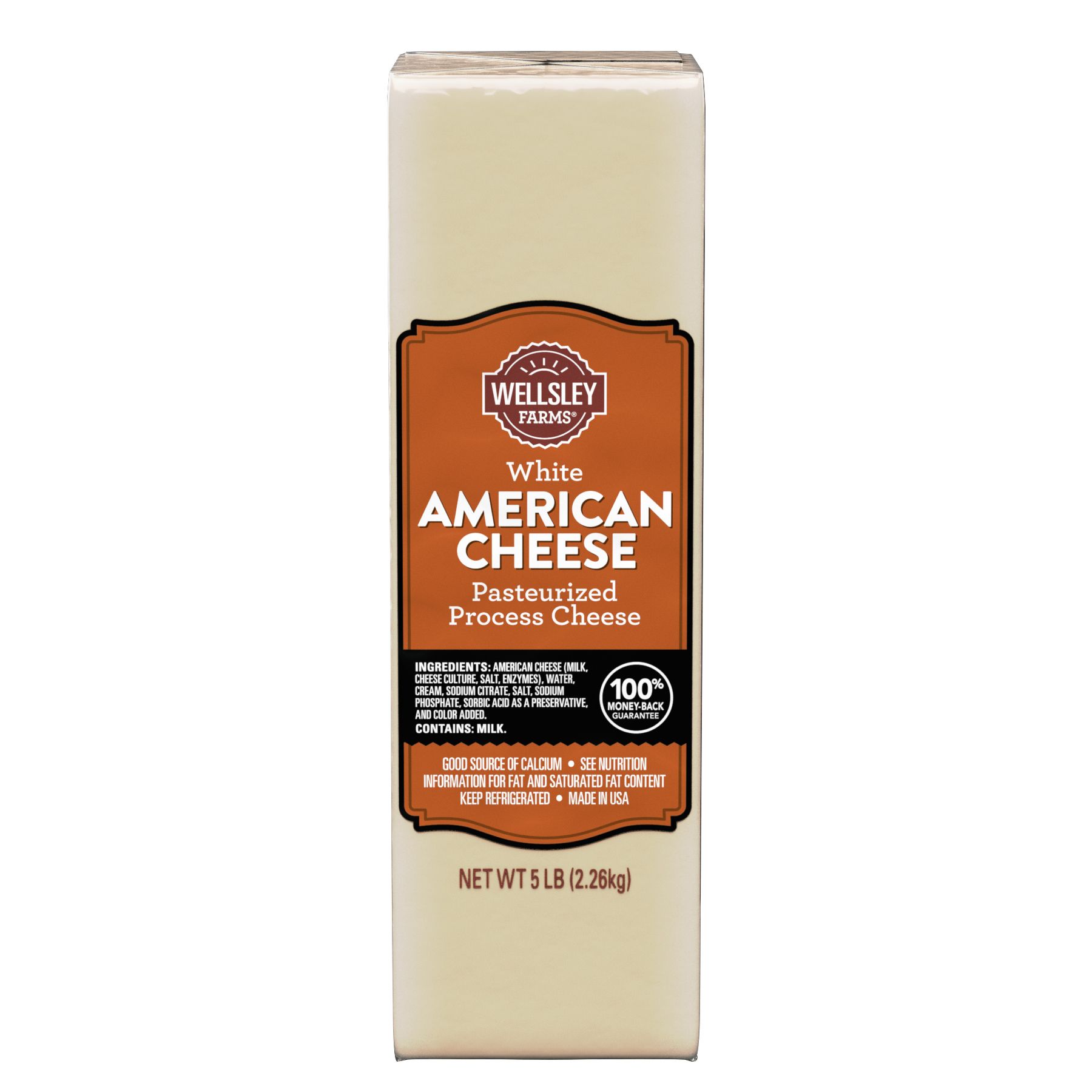 Wellsley Farms White American, Deli Cheese, .75 - 1.5 lb. | BJ's ...