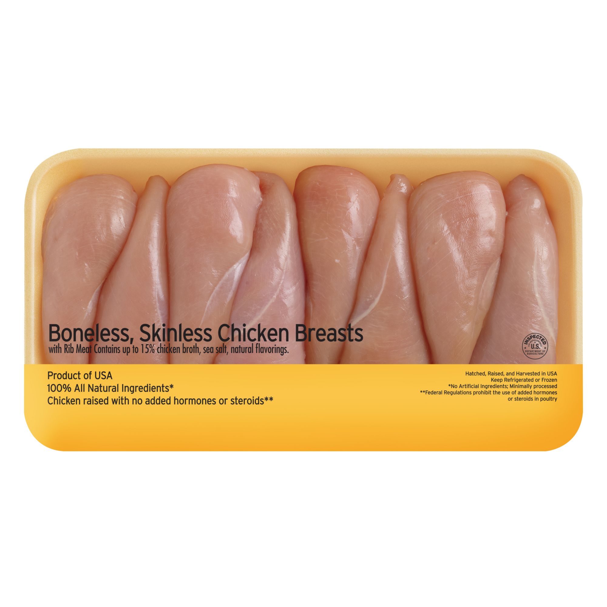 Boneless, Skinless Chicken Breasts With Rib Meat,, 41% OFF