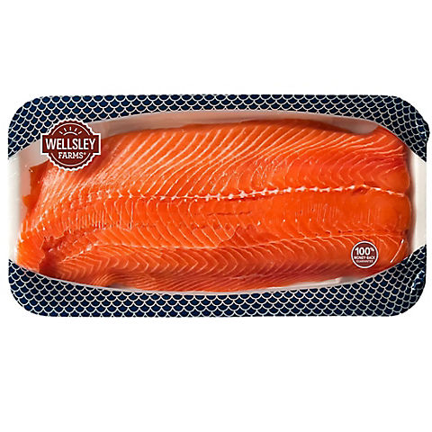 Wellsley Farms Norwegian Salmon, 1.5-3.0 lbs.
