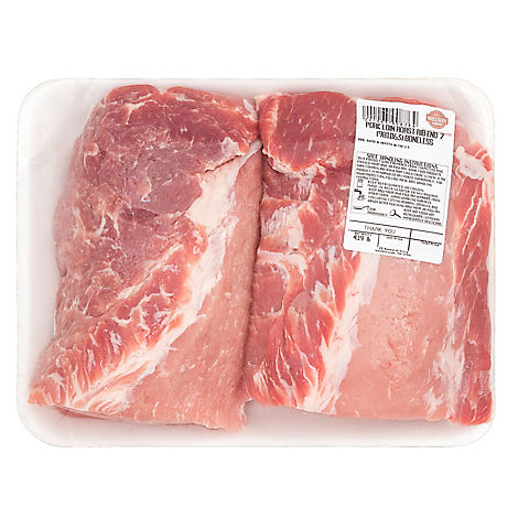 Wellsley Farms Fresh Boneless Pork Loin Rib End Roast, 3.75 - 4.5 lbs.