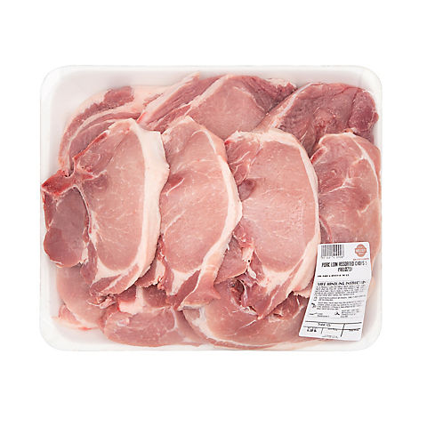 Wellsley Farms Fresh Pork Loin Bone-In Assorted Chops, 4.75 - 5.5 lbs.