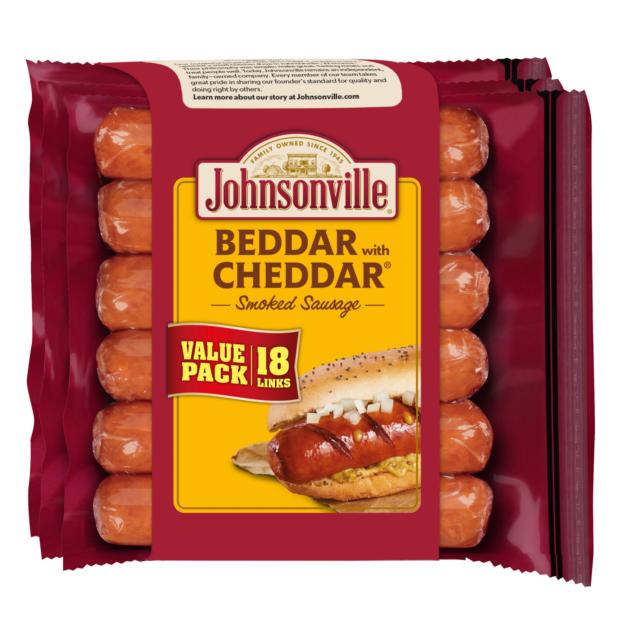 Johnsonville 2025 better cheddar