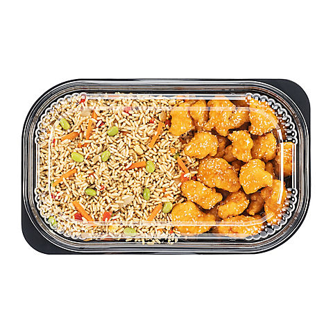 Wellsley Farms Sesame Orange Chicken and Vegetable Fried Rice, 3.2-3.4 lbs.