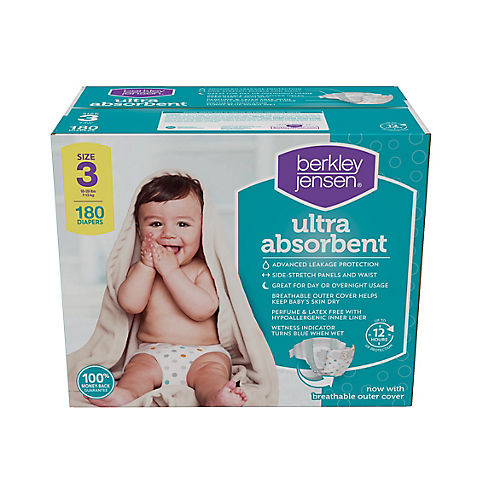 Berkley Jensen Ultra Absorbent Diapers (Select Size)