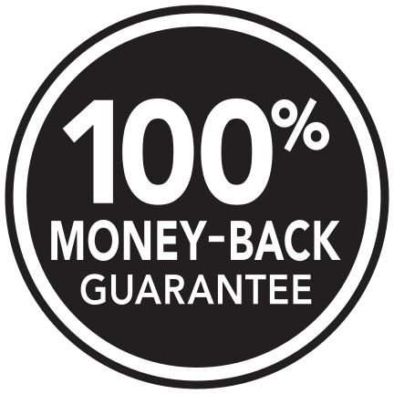 100% Money-Back Guarantee