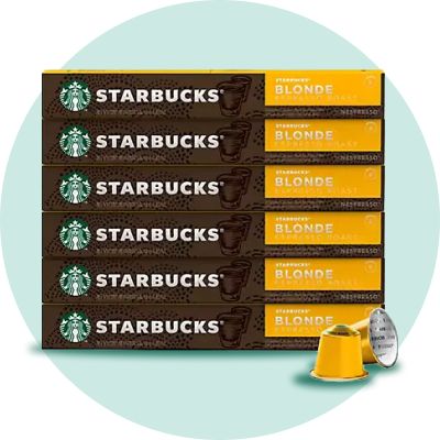 Starbucks by Nespresso Original Line Capsules Blonde Espresso Roast Pods, 60 ct. 