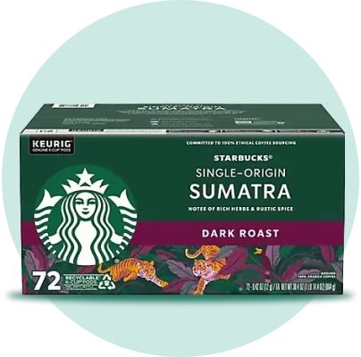 Starbucks Sumatra Dark Roast K-Cup, 72 ct.