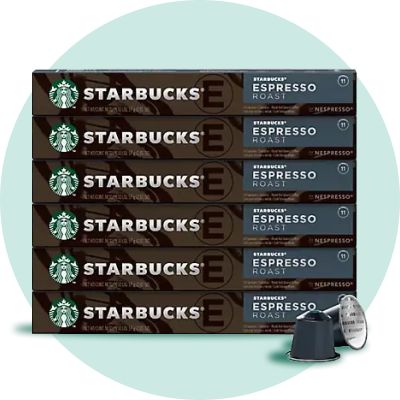 Starbucks by Nespresso Original Line Capsules Espresso Roast Pods, 60 ct.