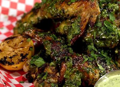 Chimichurri Grilled Wings 