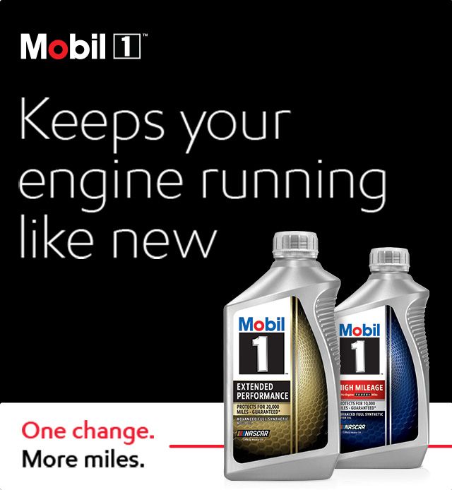 Mobil1 keeps your engine running like new