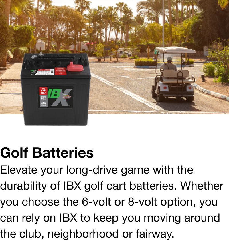 Golf Batteries