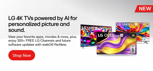 Shop all LG TVs