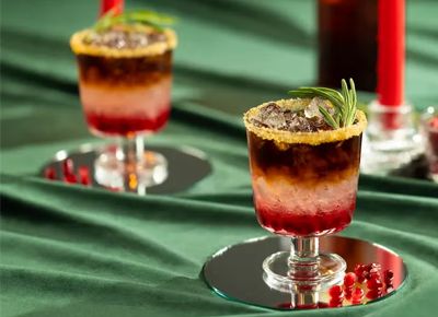 Pomegranate Sparkling Coffee
