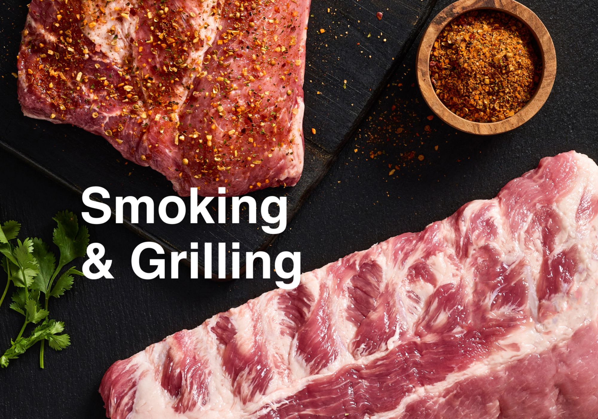 Smoking and grilling