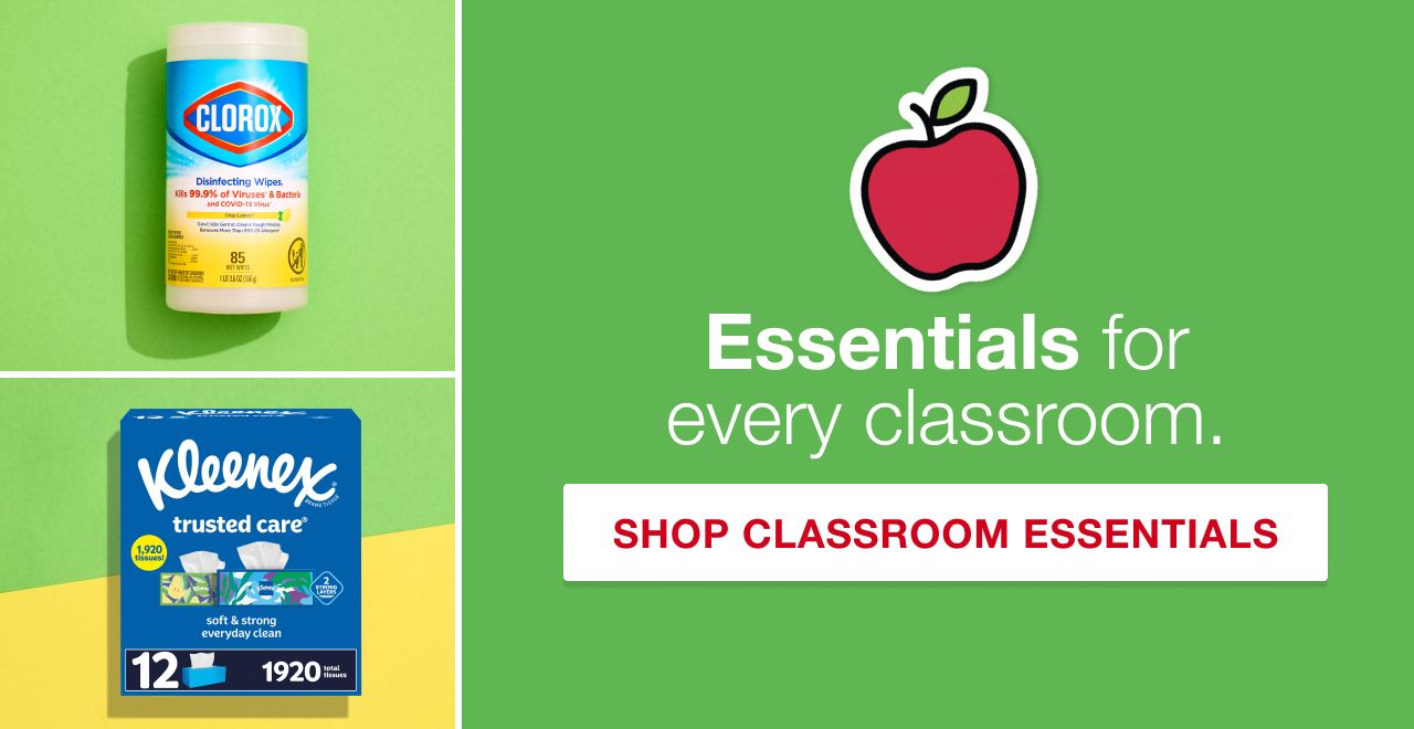 Essentials for every classroom list. Shop classroom essentials.