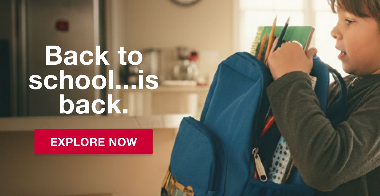 Back to school...is back. Shop now