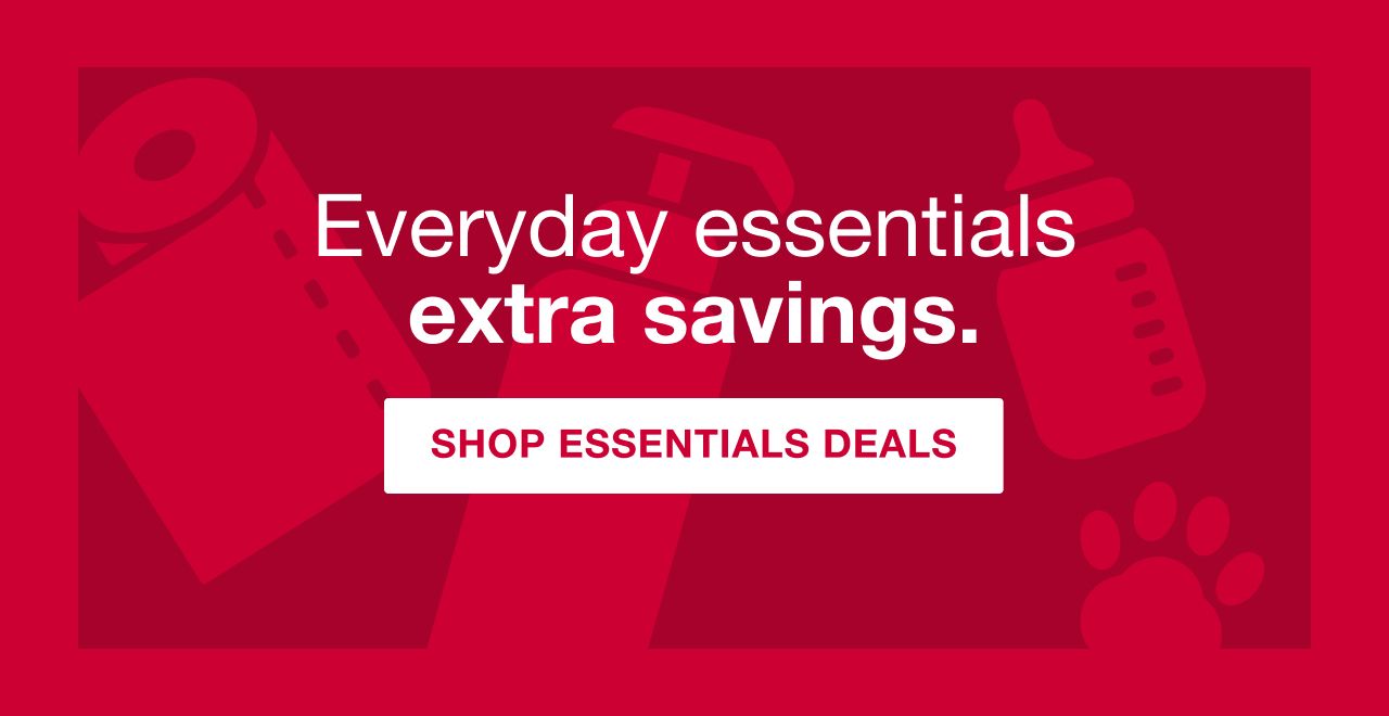 Everday essentials, extra savings. Stock up on today's best deals in home essentials. Shop Now.