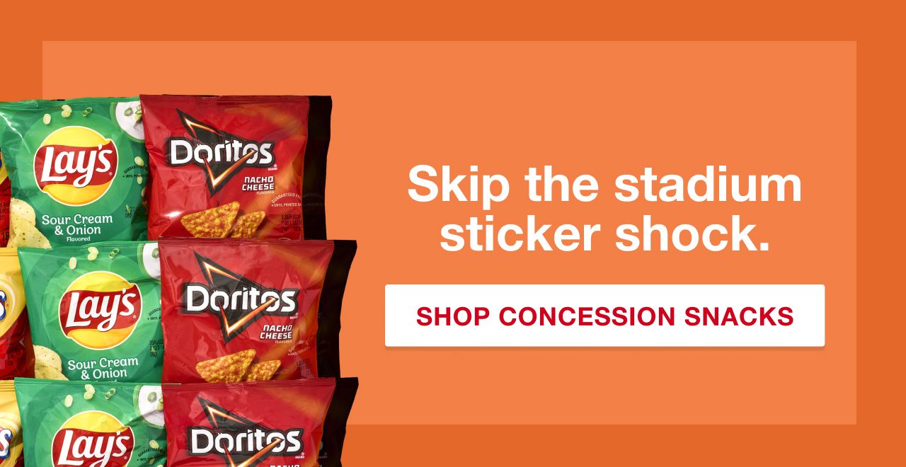 Shop Concession Snacks.