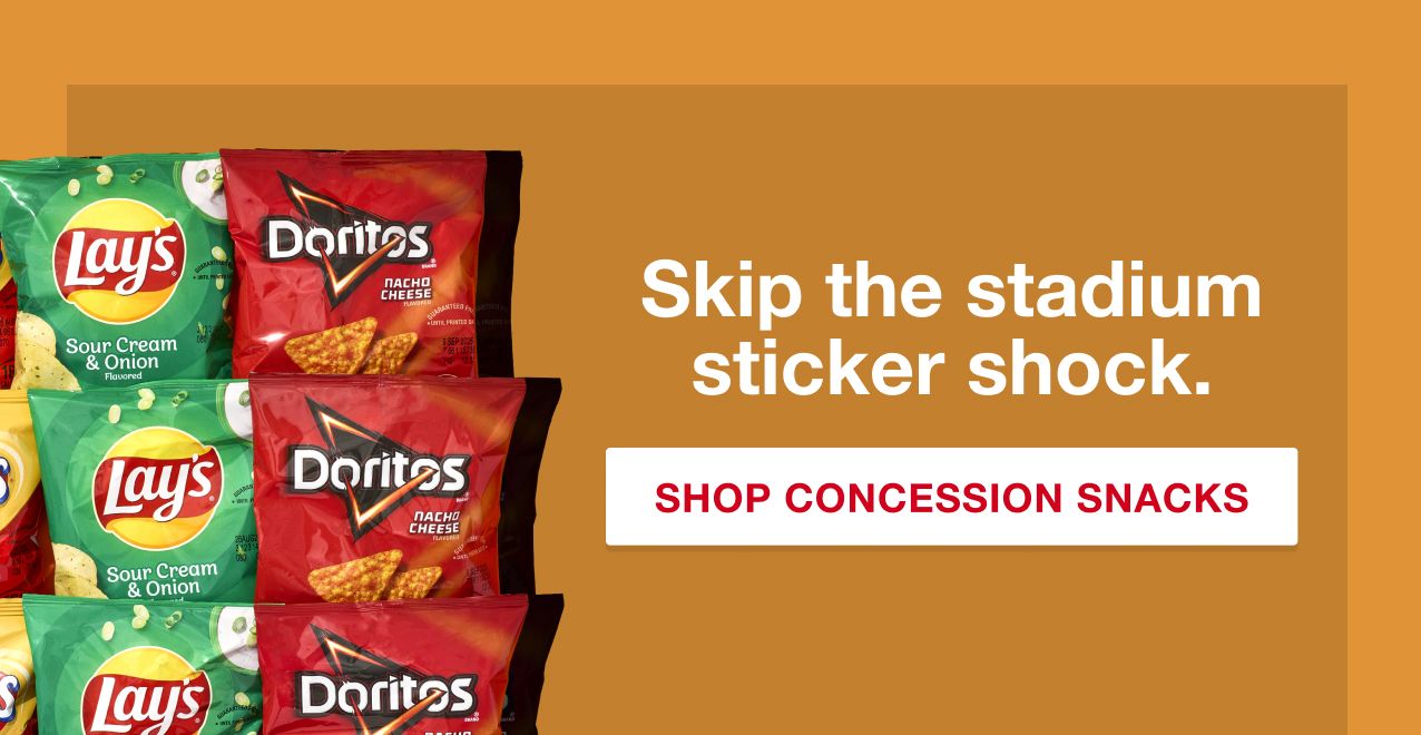 Shop Concession Snacks.