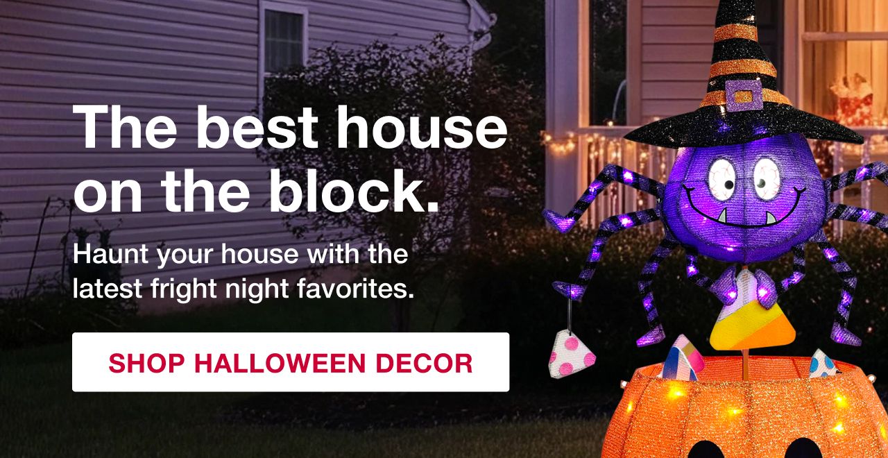 Shop Halloween Decor.