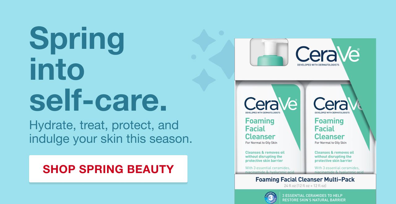 Spring into self-care. Shop Spring Beauty.